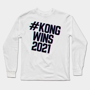 kong wins 2021 Long Sleeve T-Shirt